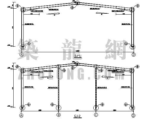 标准钢结构厂房标准资料下载-18x20m钢结构标准厂房