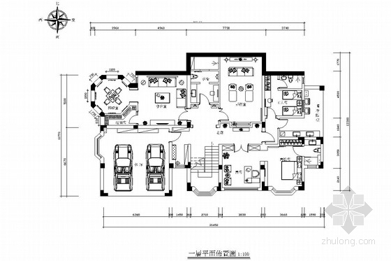 欧式式风格别墅模型资料下载-[广州]花园式独栋别墅区欧式风格三层别墅装修图