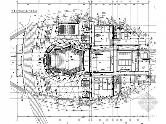 剧场室内施工图资料下载-[广东]大型剧院给排水消防施工图（虹吸雨水 变频供水）