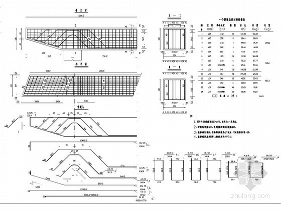 桥墩盖梁钢筋构造资料下载-[黑龙江]桥墩盖梁钢筋构造图