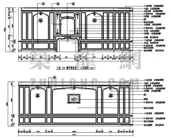 某会所三层装修图-3