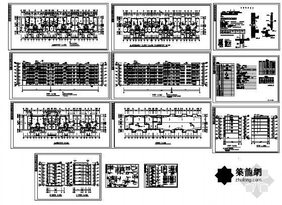 某六层住宅建筑设计图纸-4