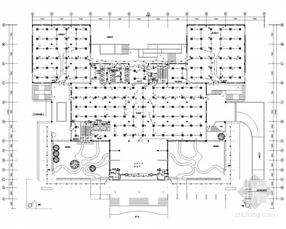 广州建筑电气施工图纸资料下载-[广州]大型图书馆全套电气施工图纸