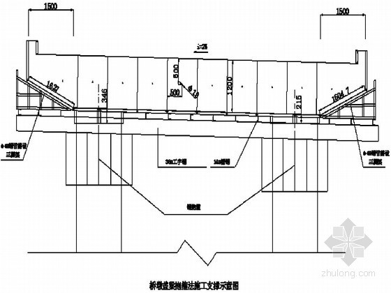 盖梁串棒法施工方案资料下载-[广东]立交桥工程桥墩盖梁抱箍法施工方案
