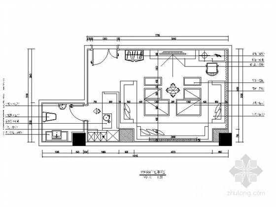 ktv豪华包厢设计资料下载-[北京]国际量贩式KTV包厢室内设计施工图