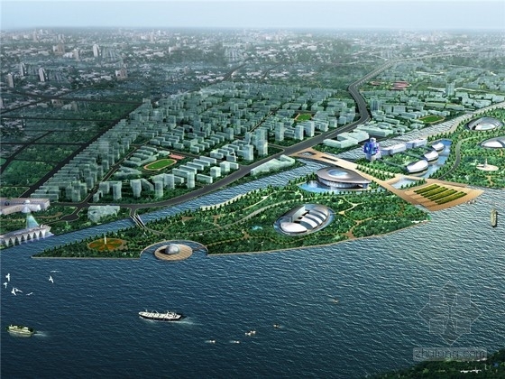 海绵城市详细规划设计资料下载-[上海]滨水城市控制性详细规划设计方案文本（含分图图则）