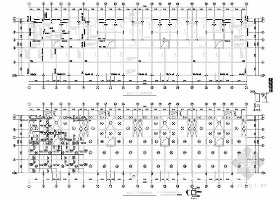 框架住宅12层平面图资料下载-11层框架住宅结构施工图