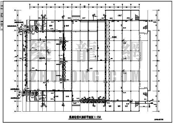 大礼堂装修设计施工图资料下载-某大礼堂给排水消防设计图