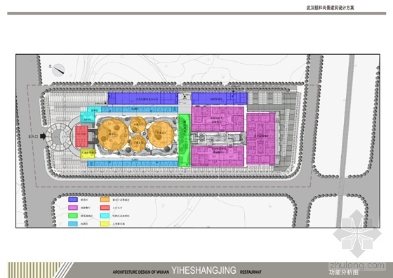 [武汉]某时尚生态园建筑设计文本（含CAD方案）-11功能分析图
