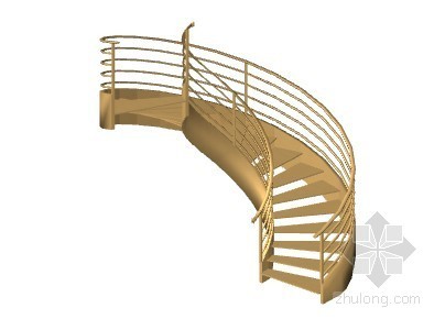 混凝土结构设计原理楼梯设计资料下载-螺旋木楼梯