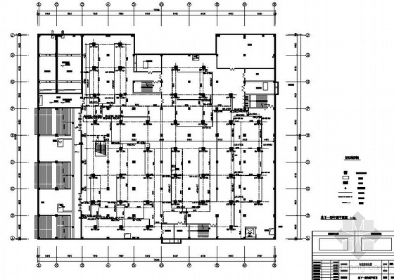 多层商业街全套图纸资料下载-河北某商业街空调图纸