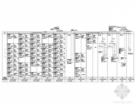[浙江]一类高层高级酒店强电施工图60张（甲级设计院）-低压配电系统图 