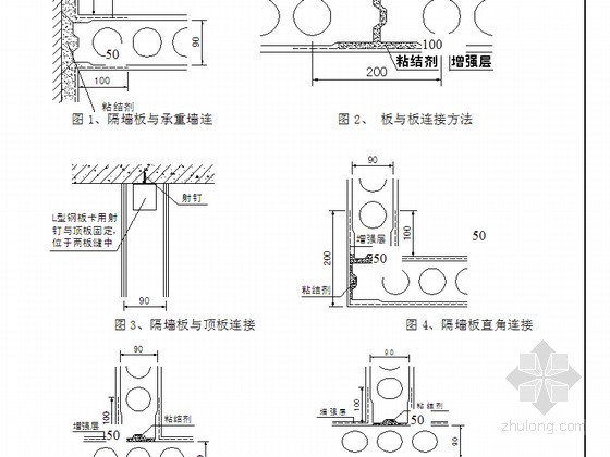 轻钢龙骨隔墙最新规范资料下载-隔墙板安装施工技术交底