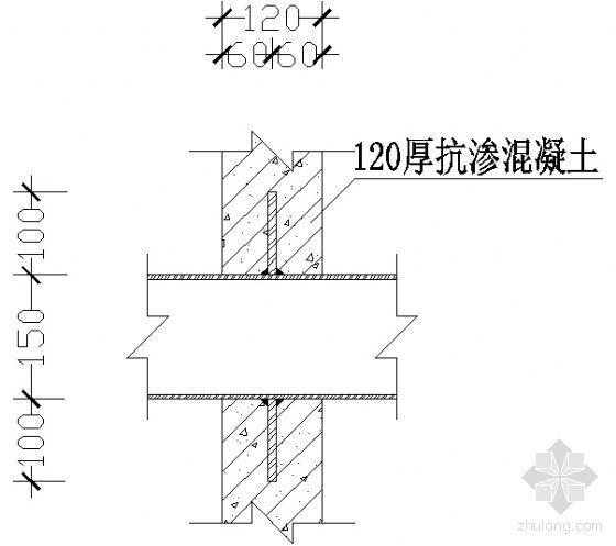 穿墙管做法资料下载-穿墙管详图