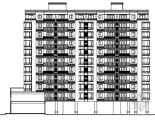 无锡高端住宅小区设计资料下载-[杭州]某高端住宅小区住宅楼群方案图