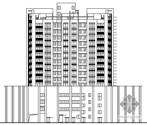 成套建筑结构施工图图纸资料下载-[安顺市]某十六层商住楼建筑结构施工图