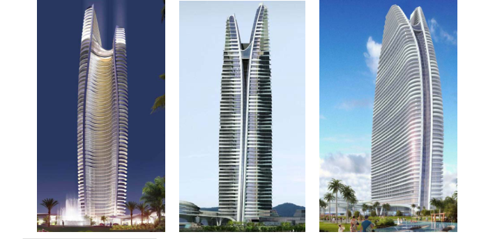 钢塔塔楼结构设计资料下载-三亚亚特兰蒂斯酒店超高层塔楼结构设计