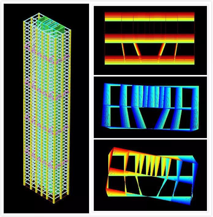 超高层核心筒偏置实例与结构性能初探_31