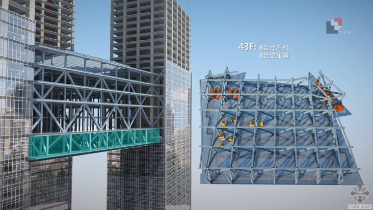 超牛的钢结构施工方案，配全过程BIM模拟施工动画截图_20