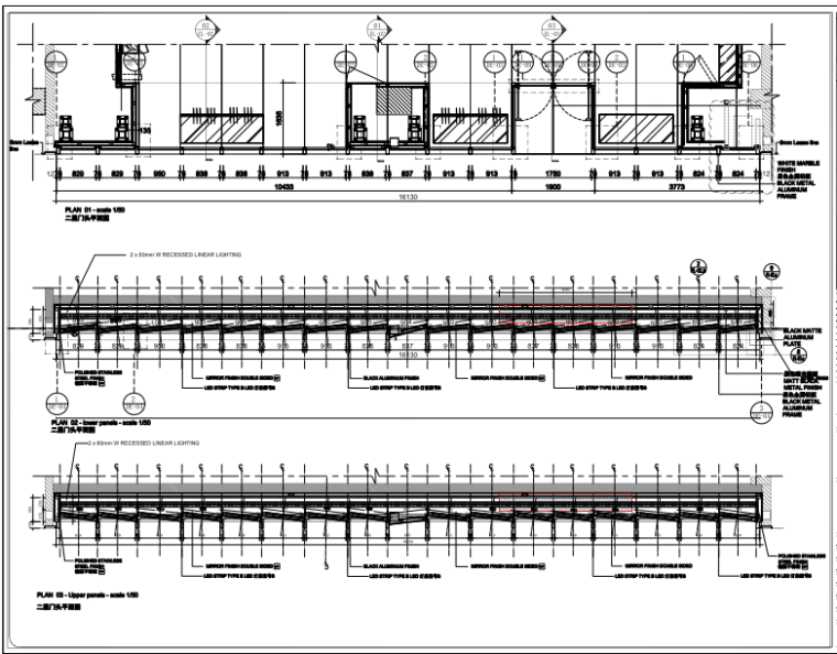 5A级购物中心全套施工图资料下载-YSL阿联酋迪拜购物中心幕墙施工图