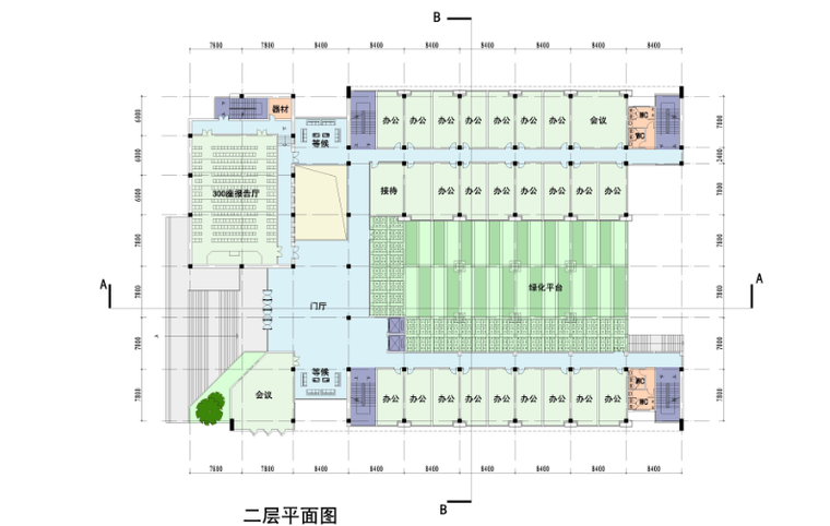 南京信息职业技术学院仙林校区单体建筑方案设计