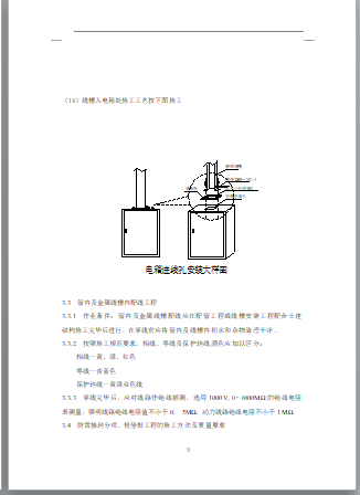 上海某高低压变配电动力配电建筑电气工程施工方案_2