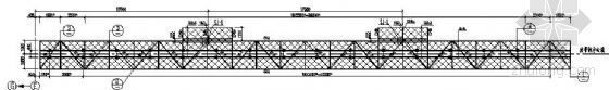 50m跨钢桁架资料下载-50m桁架（1跨）详图