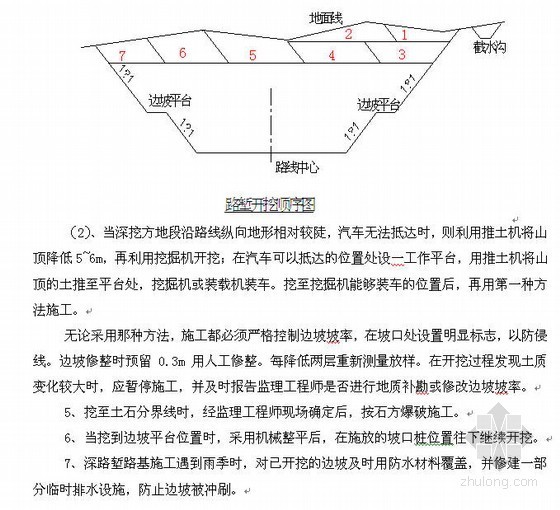 高边坡观测专项施工方案资料下载-高速公路路基高边坡工程安全施工方案