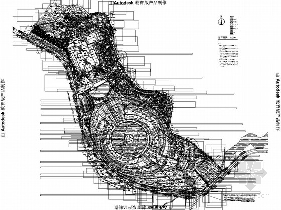 诗歌文化园景观设计资料下载-[长沙]湘军文化园景观工程施工图