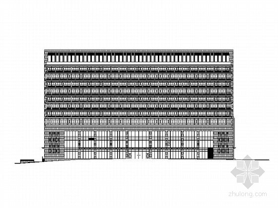 深圳vivo总部办公楼资料下载-[深圳]某十一层办公楼建筑施工图