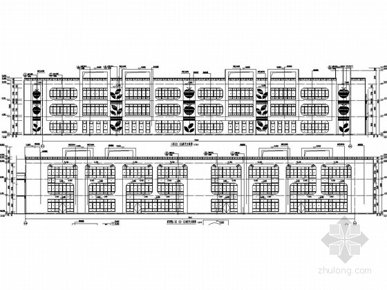 多层框架施工图含建筑图资料下载-[江西]四区多层框架结构保育院结构施工图（含建筑图）