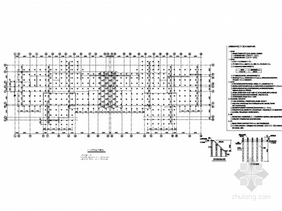 筏板配筋资料下载-[安徽]33层剪力墙结构高层住宅结构施工图（CFG桩筏板基础）