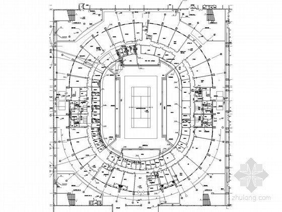 给排水管道节点资料下载-[黑龙江]体育中心网球场给排水消防施工图