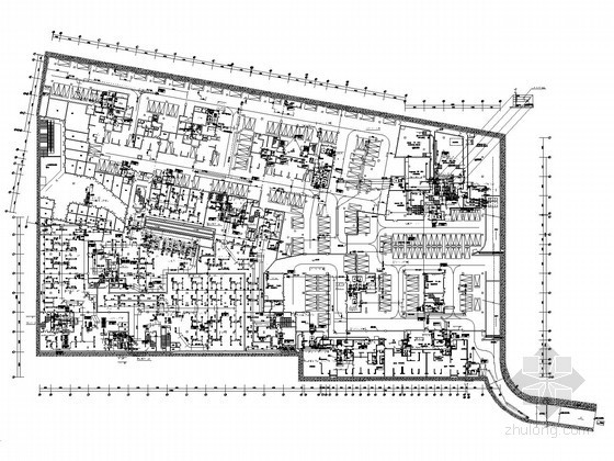 商场购物中心建筑资料下载-四层商场购物中心空调通风排烟系统设计施工图