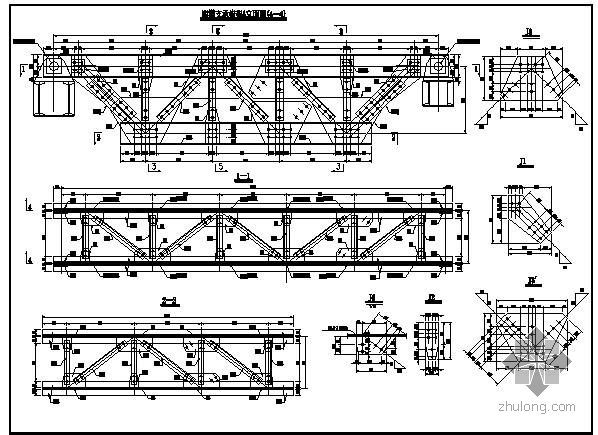 湖南芙蓉大桥设计图资料下载-某大桥挂篮施工设计图