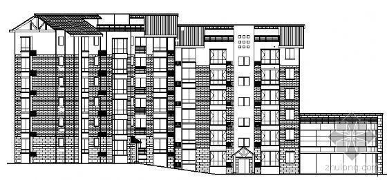 住宅楼cad水电施工图资料下载-四川省三台慧川某小区住宅楼群建筑结构水电施工图