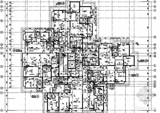 高层商业住宅楼施工图资料下载-河南某高层住宅楼采暖施工图