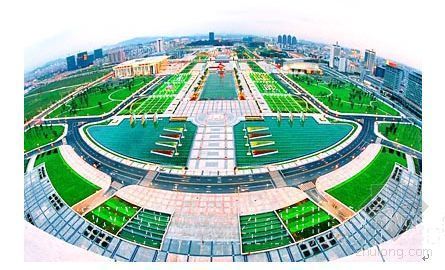 市民文化广场案例资料下载-东莞行政文化广场设计