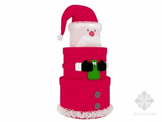 圣诞雪人3d模型下载资料下载-圣诞老人