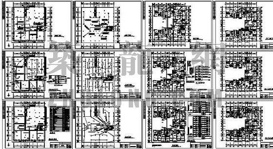 商住楼防火垂直分区资料下载-商住楼公寓电气