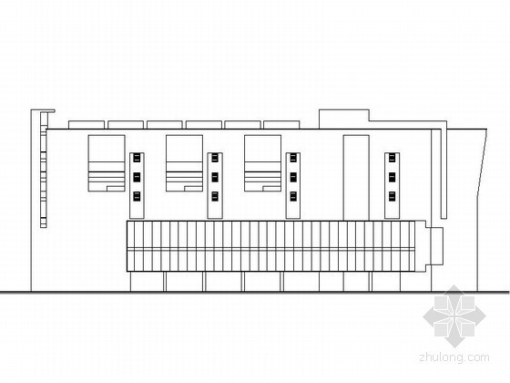 2000平美术馆平面图资料下载-某五层美术馆建筑方案图