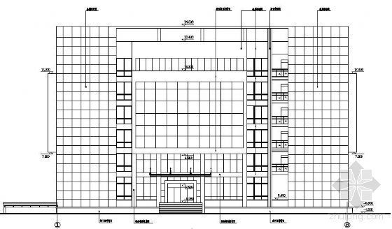 办公楼建筑结构标书资料下载-某6层办公楼建筑结构全套图纸