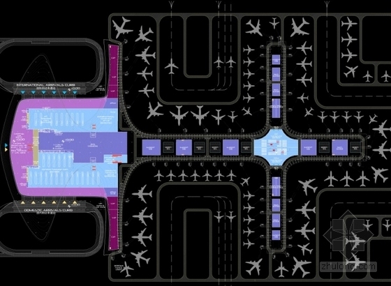 [重庆]某国际机场建筑设计方案文本（含动画，ppt）-图12