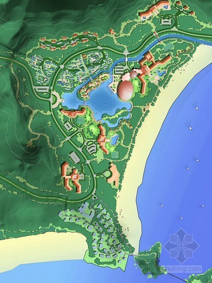 峡谷旅游规划设计方案资料下载-[宁波]旅游度假区概念规划设计方案