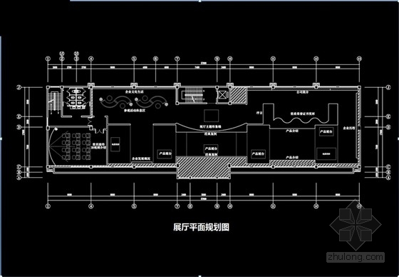 展厅设计概念资料下载-[徐州]时尚前卫流动感展厅设计概念方案策划（含效果图）