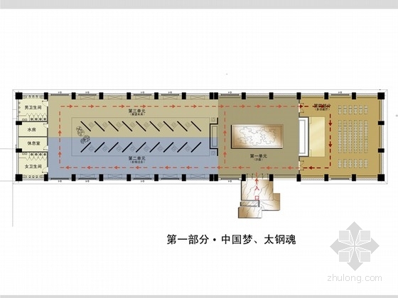 中式乐器博物馆效果图资料下载-[太原]精致典雅充满东方色彩的博物馆设计方案（含效果图）