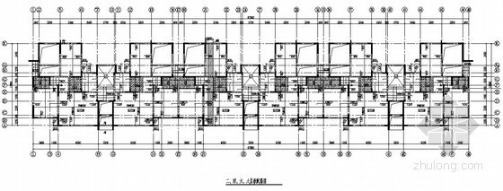 20层框架剪力墙住宅资料下载-[天津]框架剪力墙结构住宅楼结构施工图（十层 桩基础）