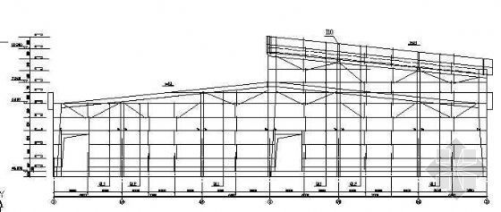 钢结构图纸中zl是什么意思资料下载-某钢结构厂房结构图纸