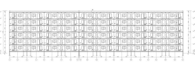 住宅楼施工图纸全套资料下载-某住宅楼工程算量参考施工图全套
