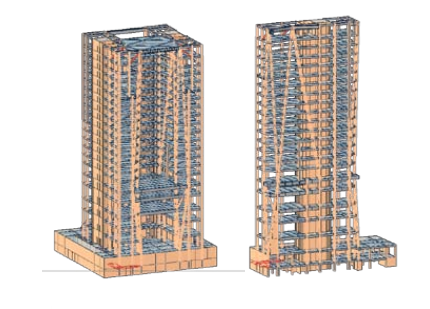 两层不规则建筑资料下载-[辽宁]21层复杂超限高层建筑抗震性能分析论文